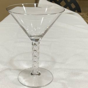 Martini glass 8 oz 7” tall